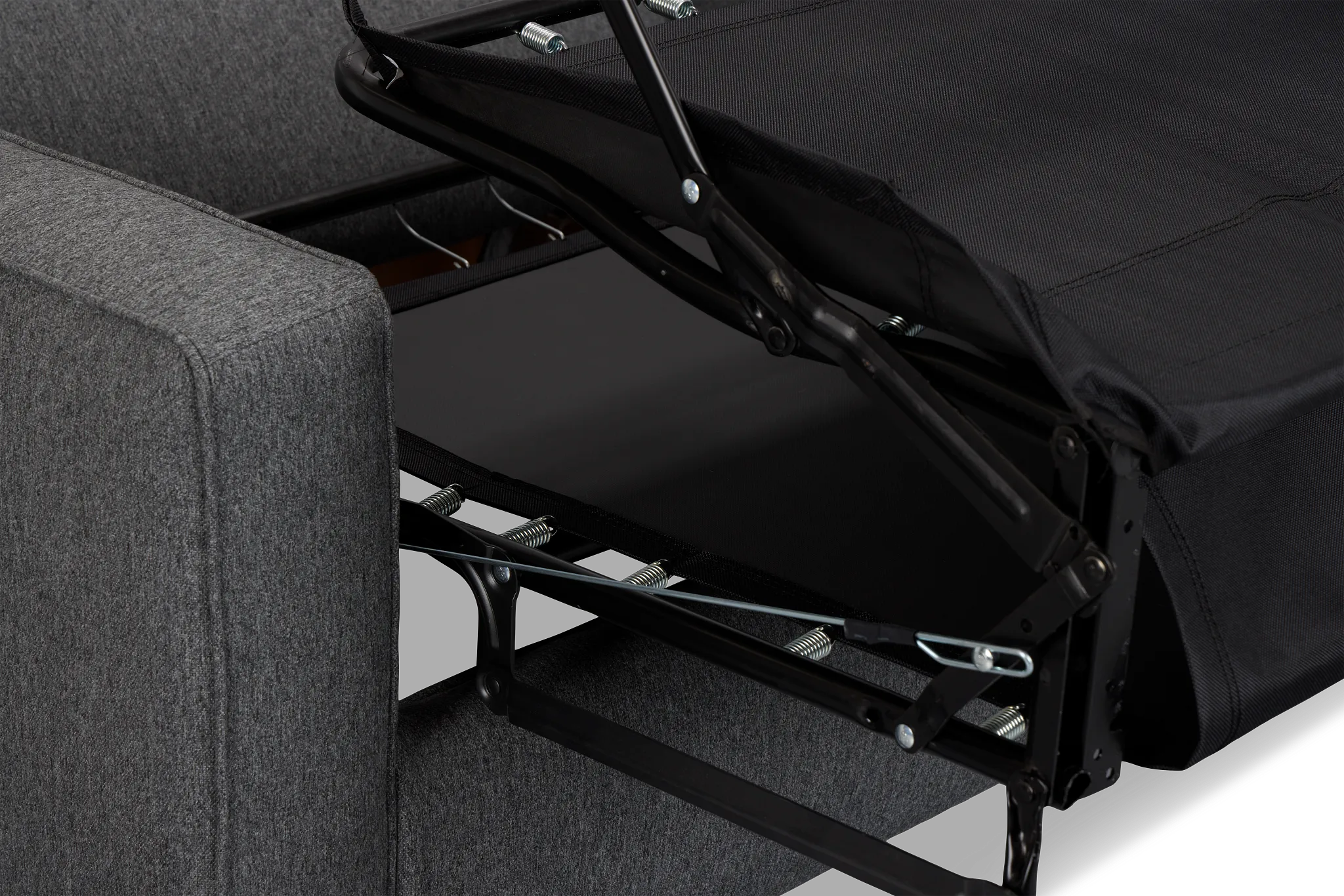 Siesta Delray Dark Gray Small Innerspring Sleeper