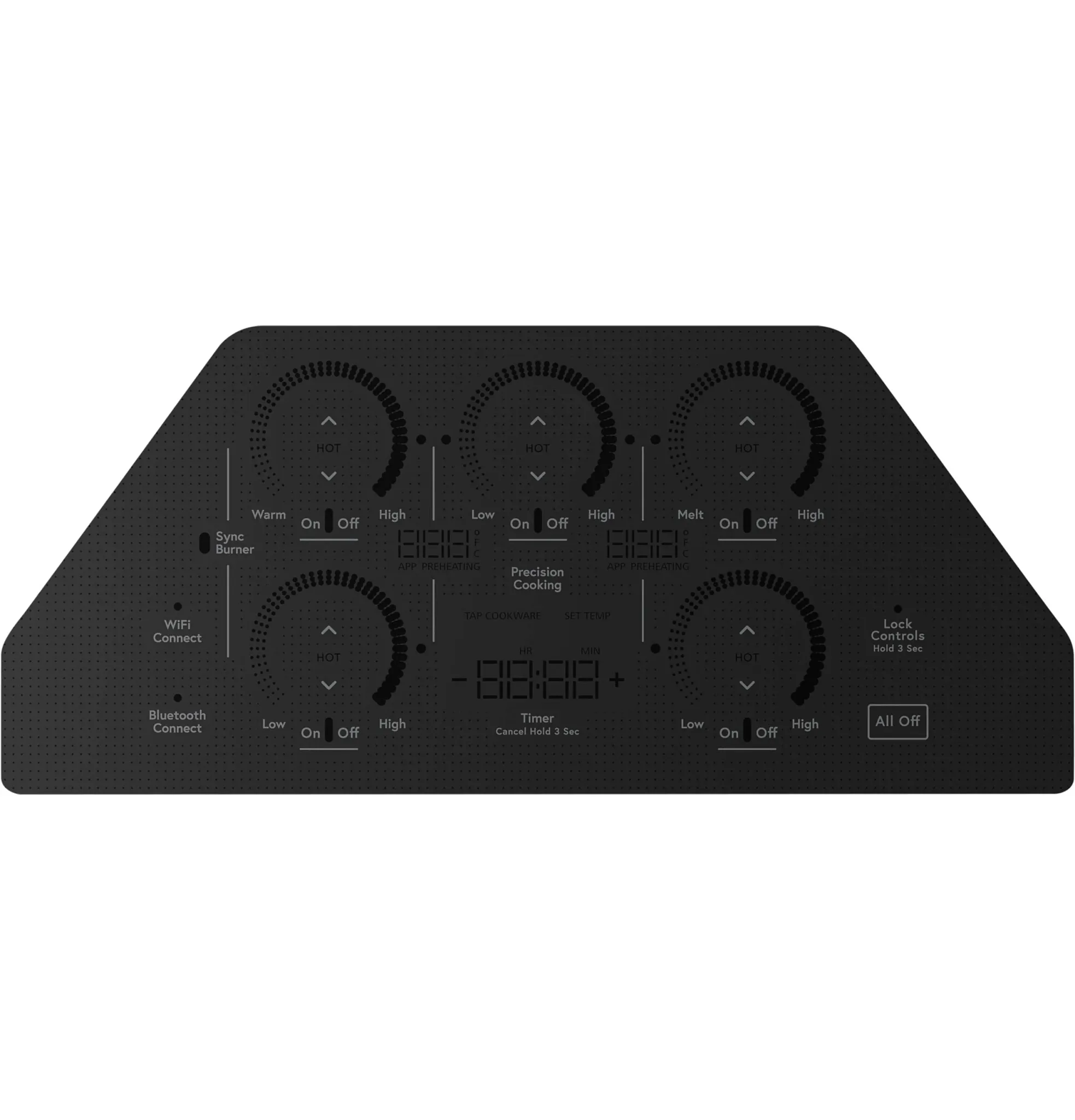 Cafe 90361 Series Black 36" Induction Cook Top