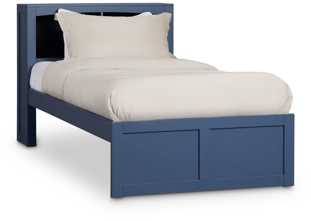Charleston Dark Blue Bookcase Bed Charleston Dark Blue Bookcase Bed