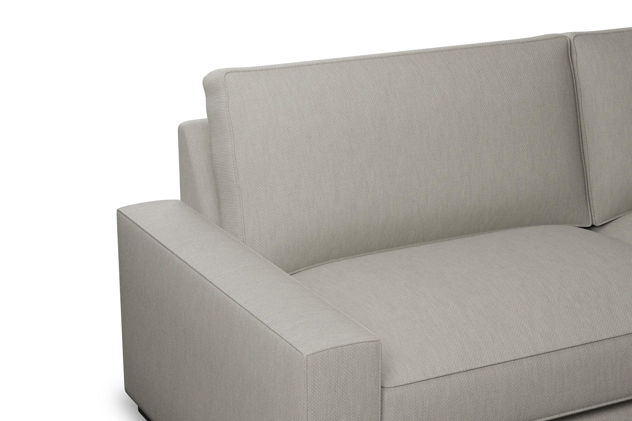 Edgewater Revenue Beige 96" Sofa W/ 2 Cushions