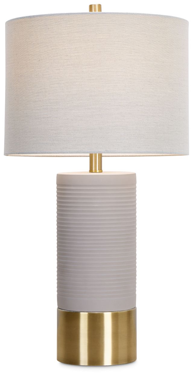 Rarity Gray Table Lamp