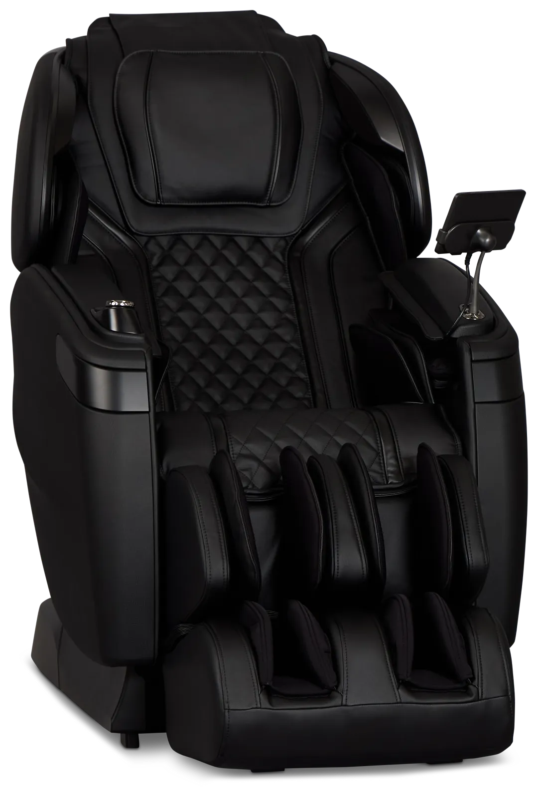 Qi Se Duo Black Micro Massage Chair