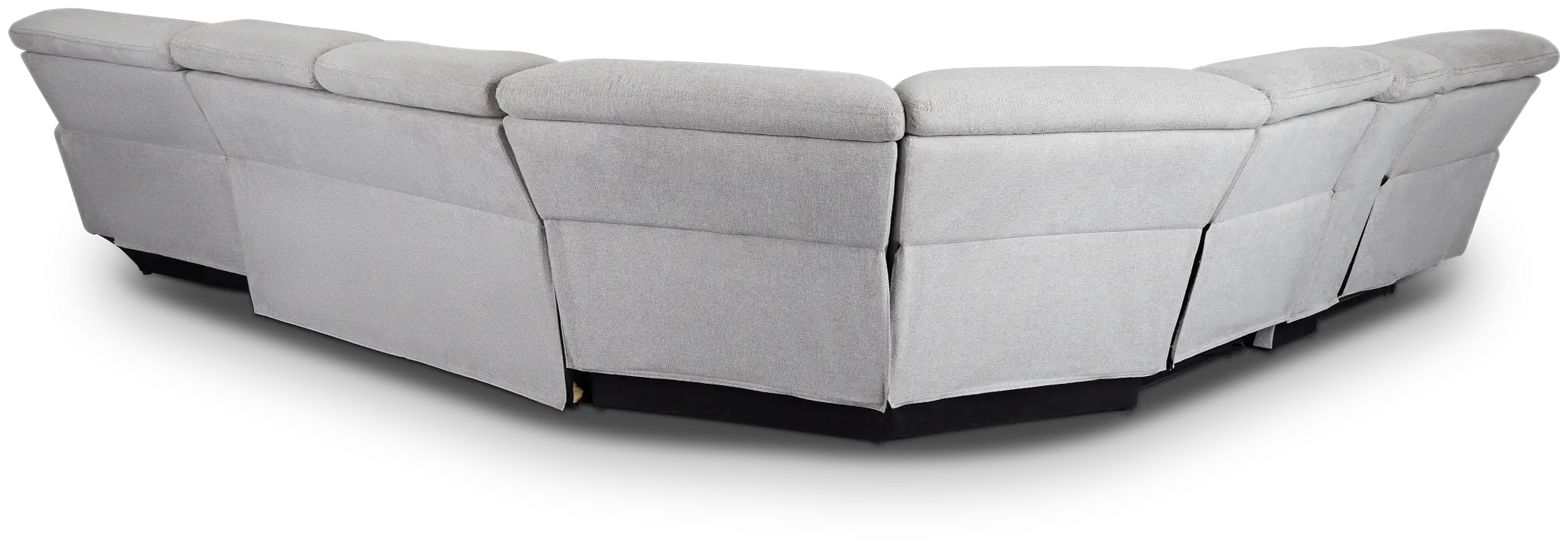 Callum Light Gray Storage Medium Right Triple Power Chaise Sleeper Sectional Callum Light Gray Storage Medium Right Triple Power Chaise Sleeper Sectional