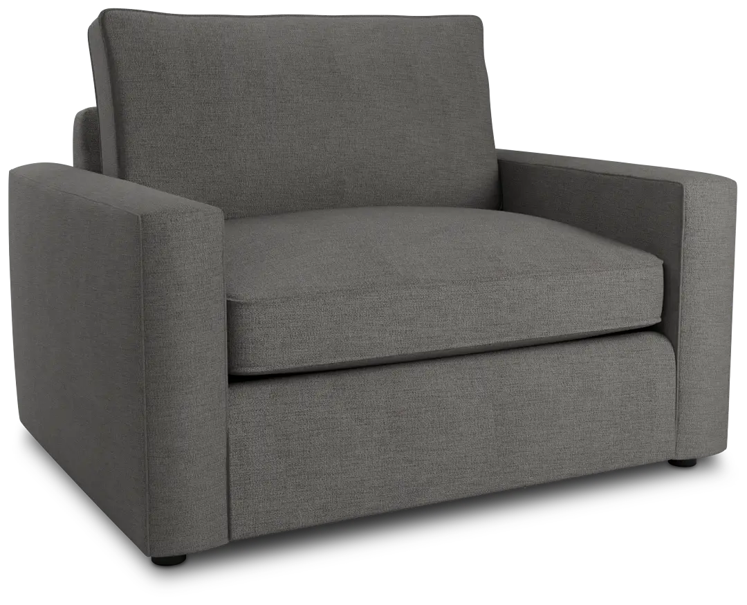 Siesta Maguire Pewter Fabric Cooling Memory Foam Sleeper Siesta Maguire Pewter Fabric Cooling Memory Foam Sleeper
