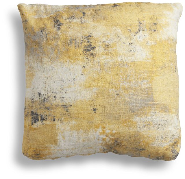 Antalya Yellow 18" Accent Pillow