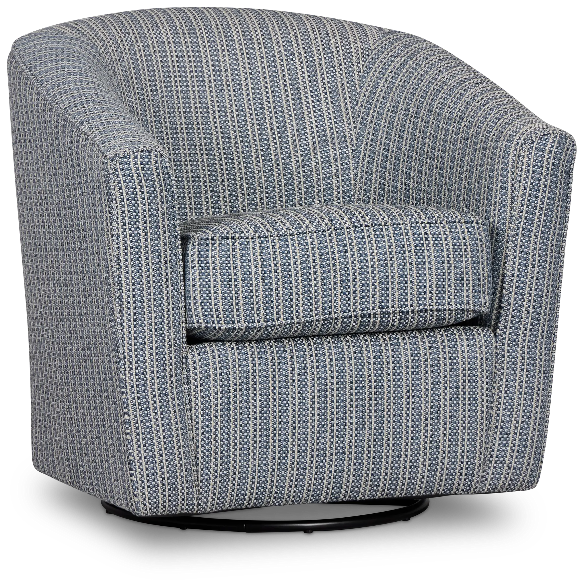 Driftwood Blue Glider Swivel Chair Driftwood Blue Glider Swivel Chair