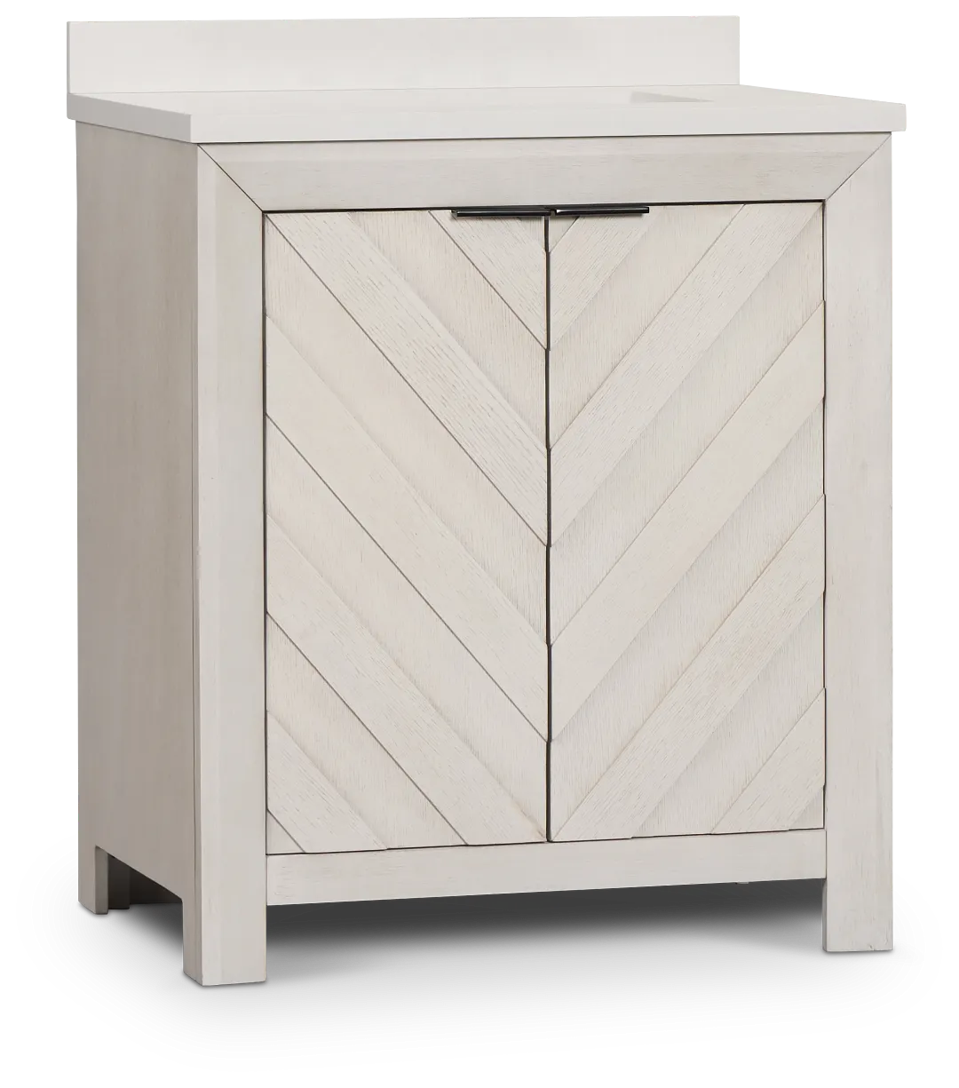 Delray White 30" Single Bathroom Vanity