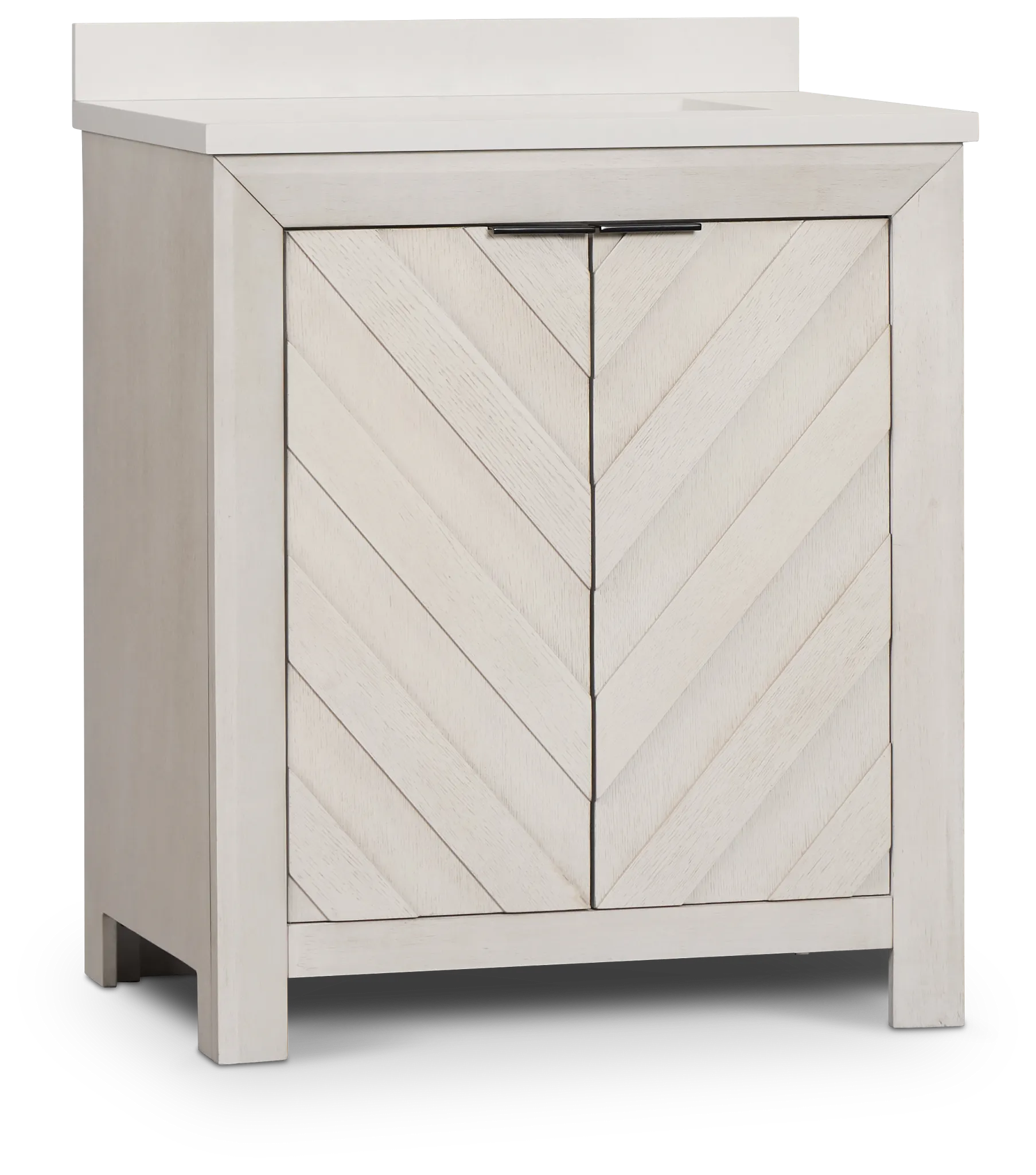 Delray White 30" Single Bathroom Vanity