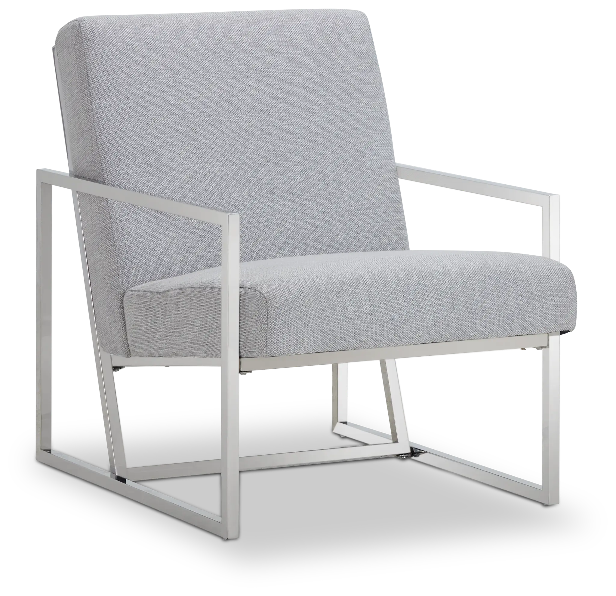 Megan Gray Fabric Accent Chair Megan Gray Fabric Accent Chair