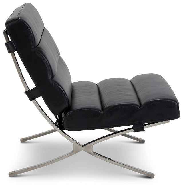 Tatiana Black Micro Accent Chair (3)