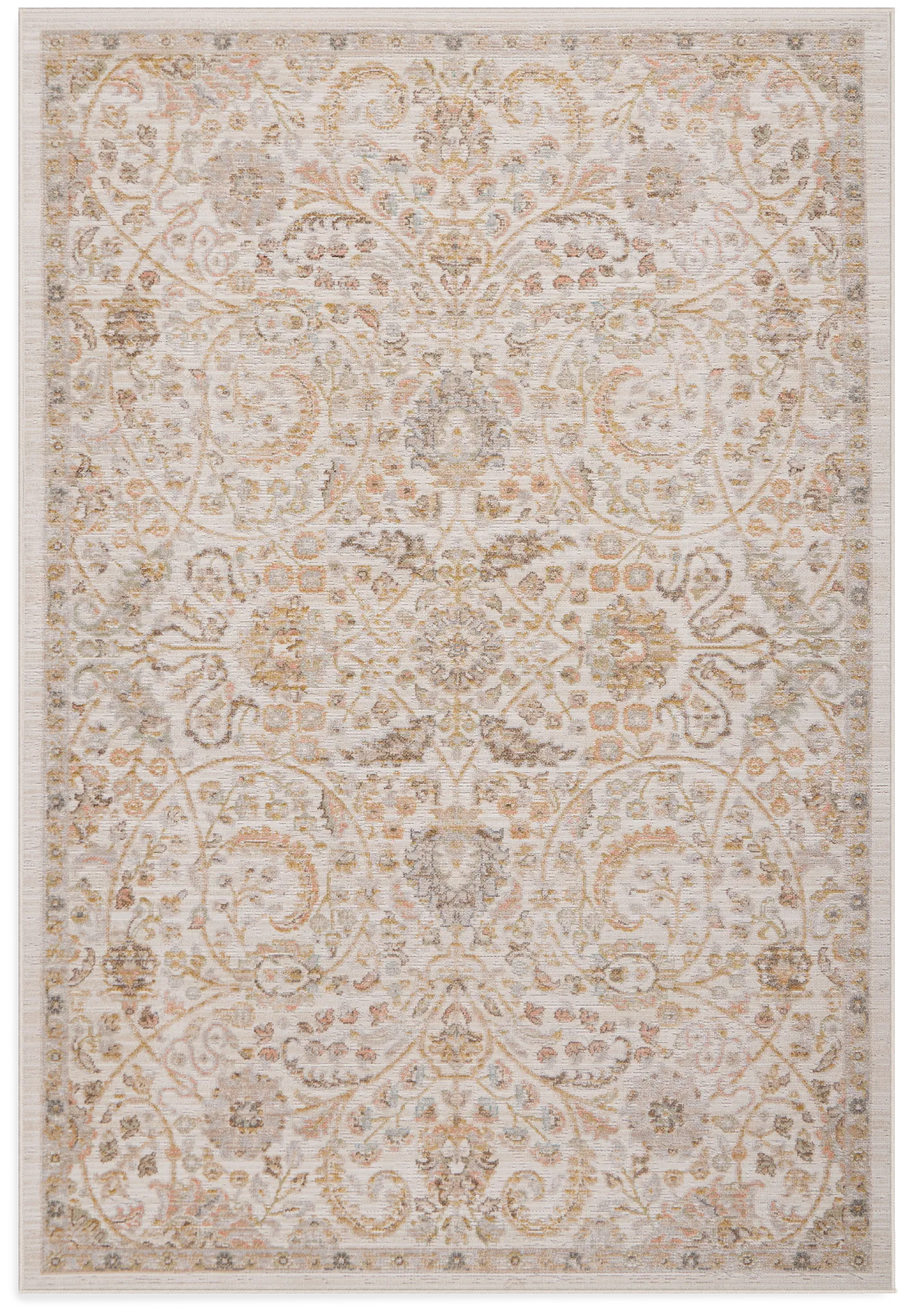 Laci Ivory 5x7 Area Rug