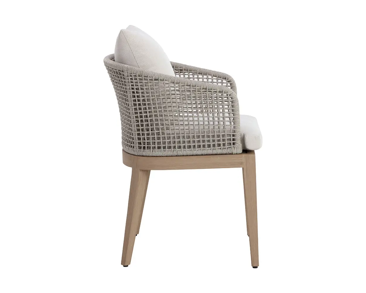 Ukiah Light Gray Cushioned Arm Chair Ukiah Light Gray Cushioned Arm Chair