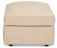 Siesta Elite Taupe Fabric Ottoman