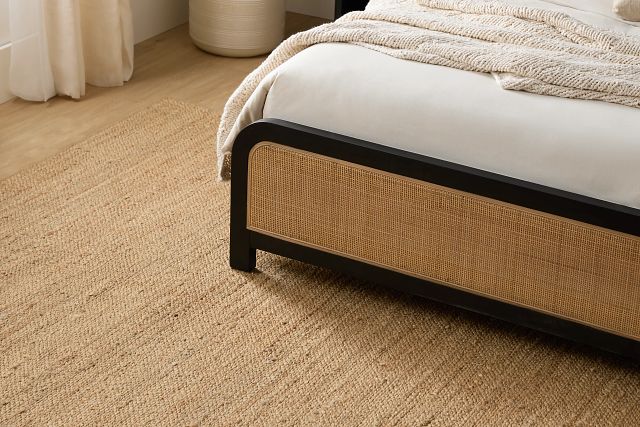 Pacific Two-tone Platform Bed