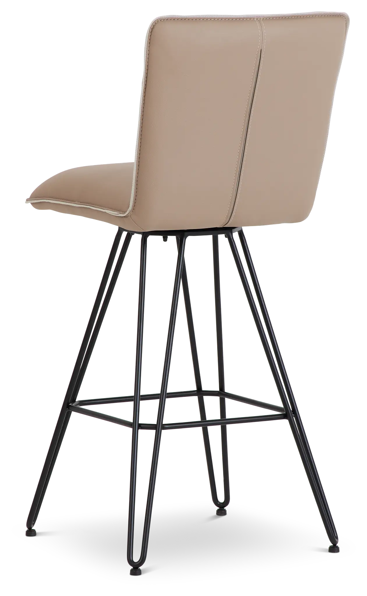 Demi Taupeswivel 30" Upholstered Barstool Demi Taupeswivel 30" Upholstered Barstool