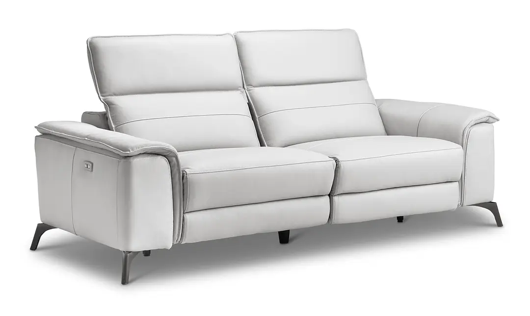 Pearson White Leather Power Reclining Sofa Pearson White Leather Power Reclining Sofa