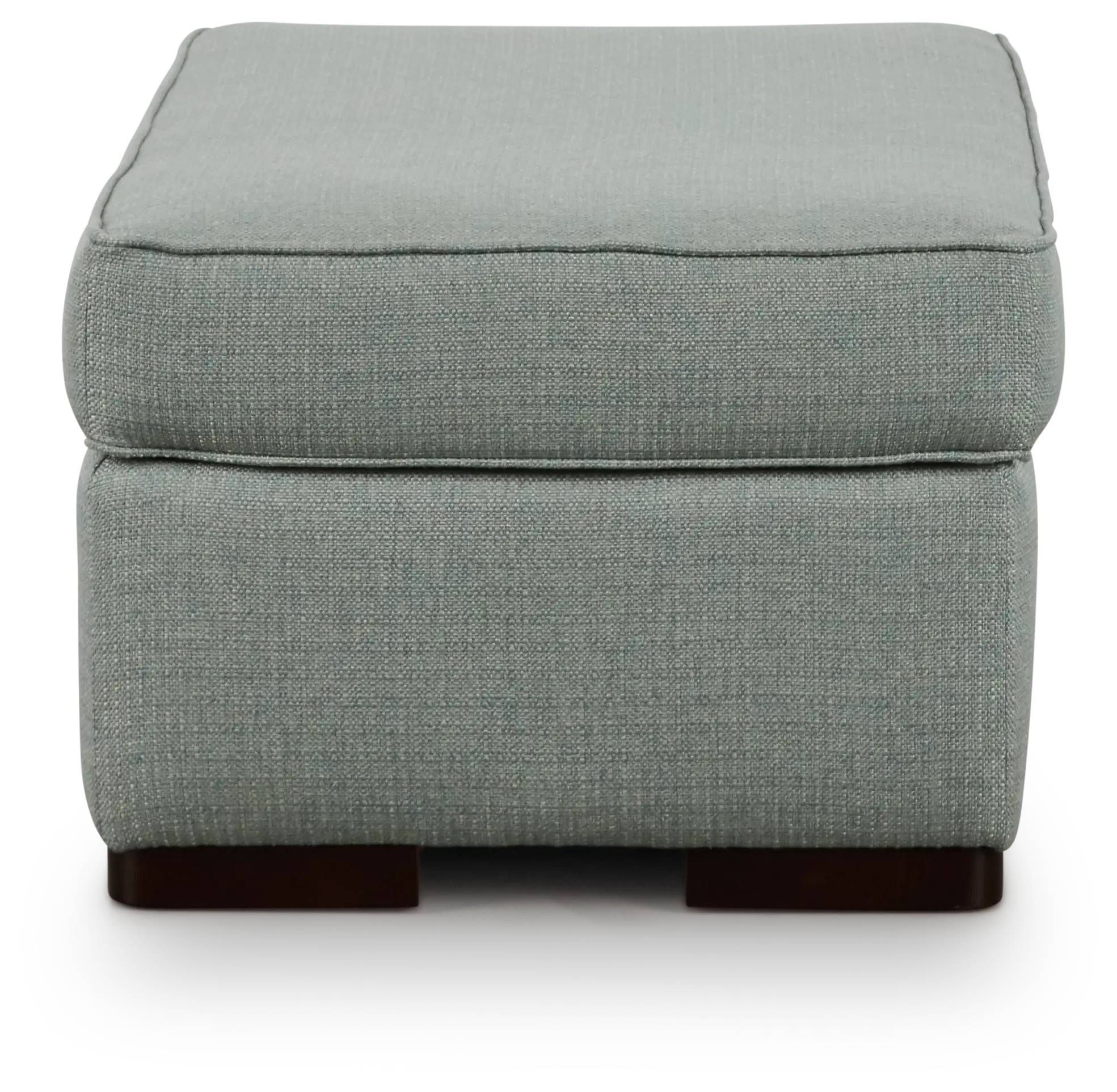 Austin Green Fabric Ottoman Austin Green Fabric Ottoman
