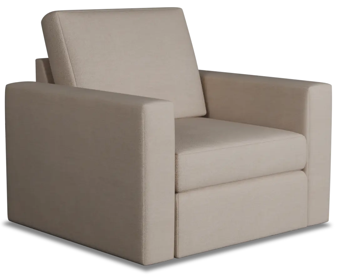 Citymod Beige Fabric Swivel Chair Citymod Beige Fabric Swivel Chair