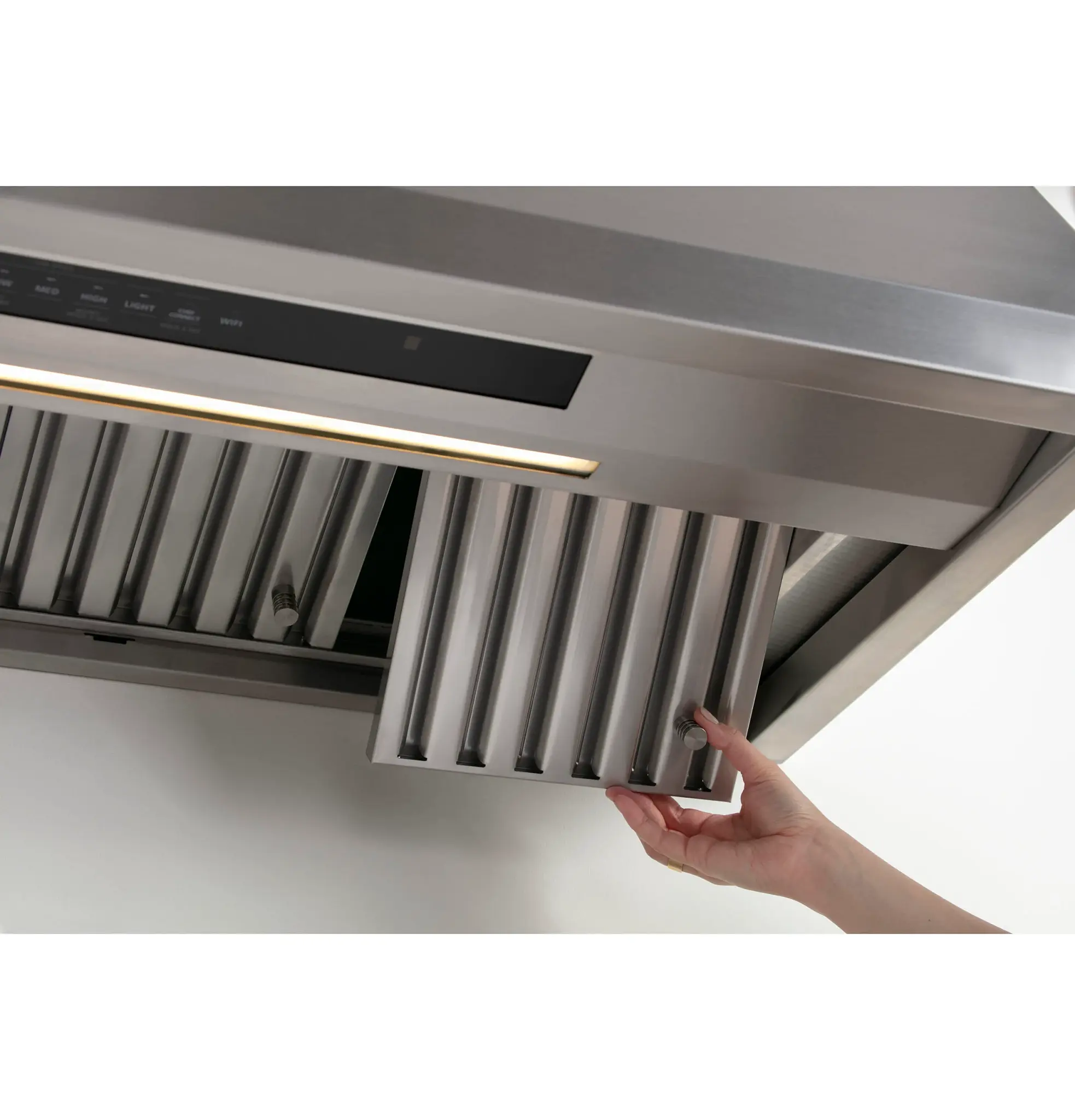Monogram 1360 Series Stainless Steel 36" Ductless Vent Hood Monogram 1360 Series Stainless Steel 36" Ductless Vent Hood