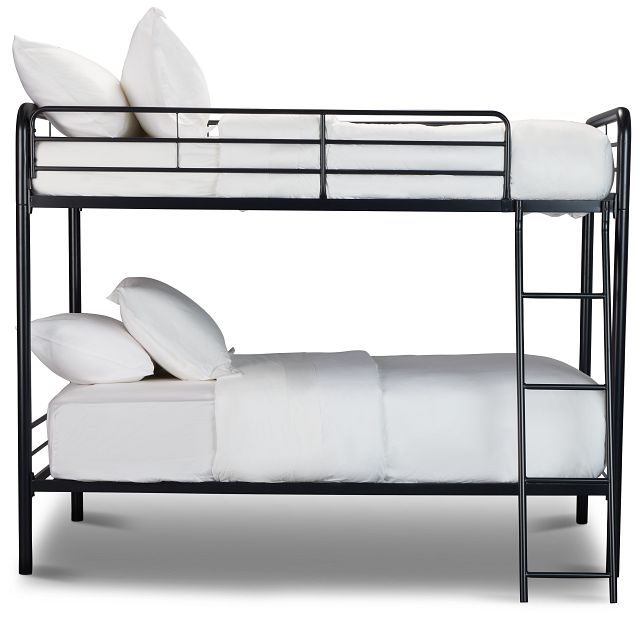 Rory Black Metal Bunk Bed