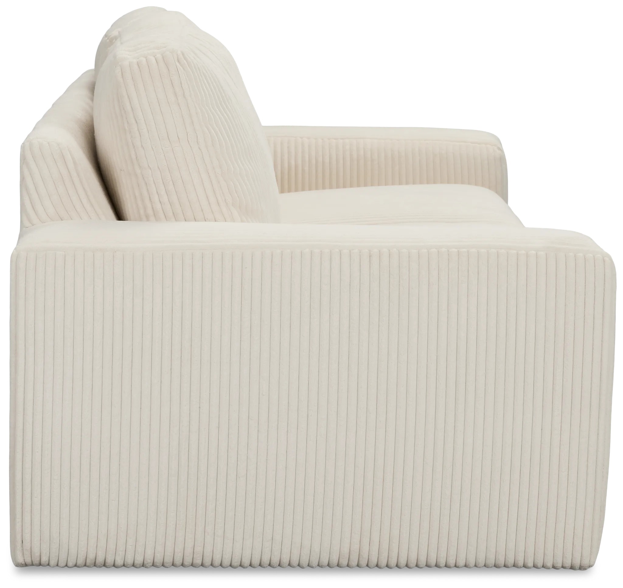 Charlie Ivory Fabric Sofa