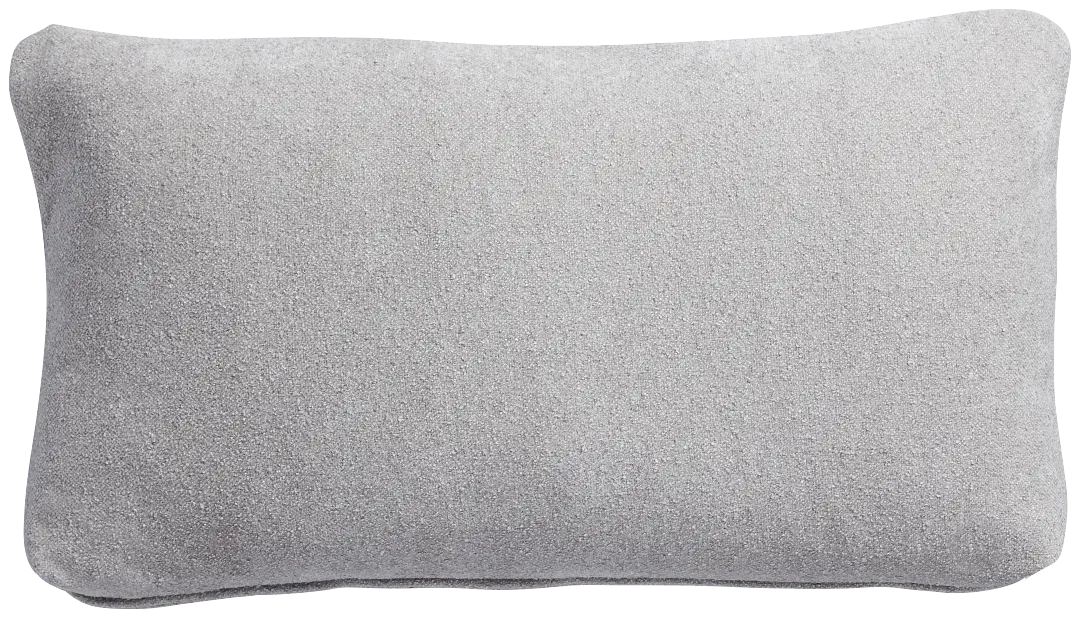 Eden Gray Lumbar Accent Pillow Eden Gray Lumbar Accent Pillow