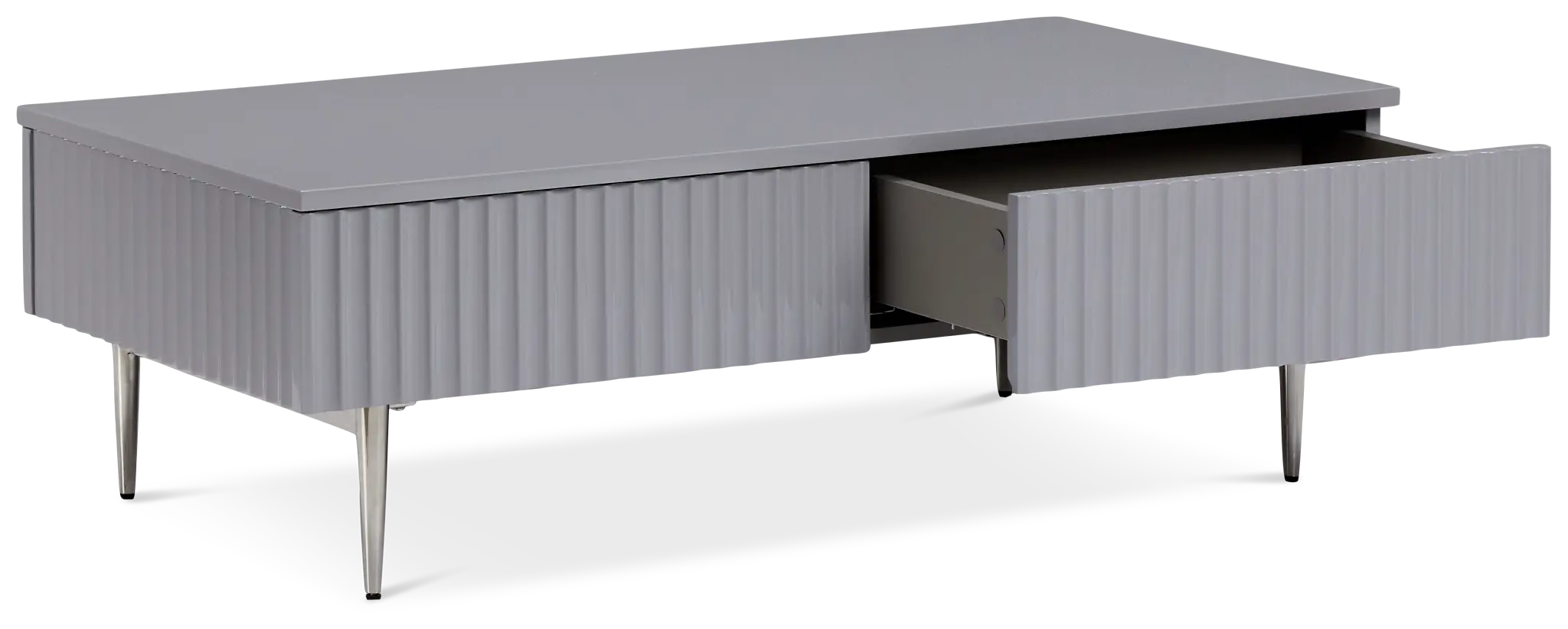 Surge Gray Rectangular Coffee Table Surge Gray Rectangular Coffee Table