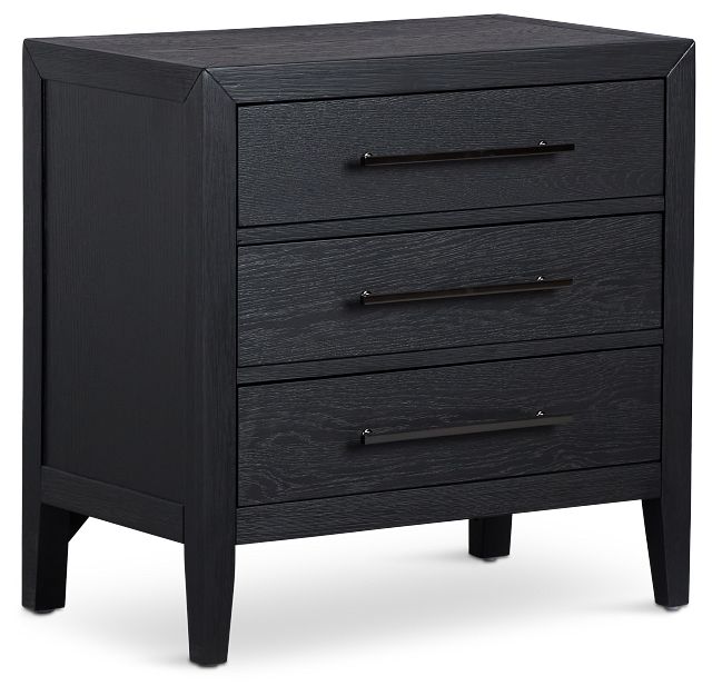 Alden Black Nightstand