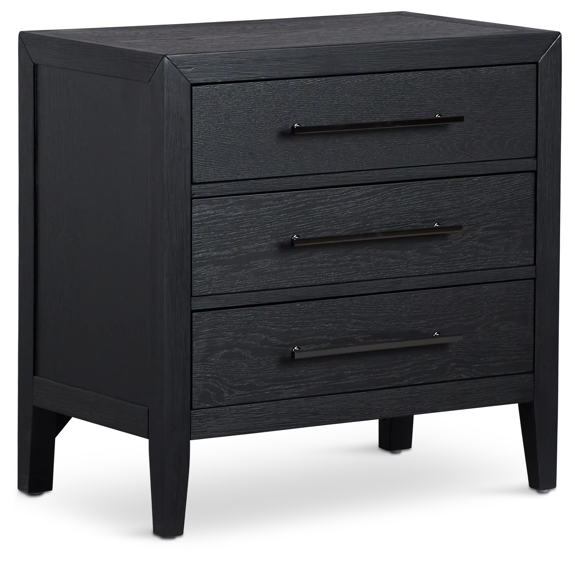 Alden Black Nightstand