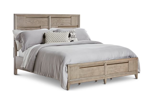 Sedona Gray Panel Bed