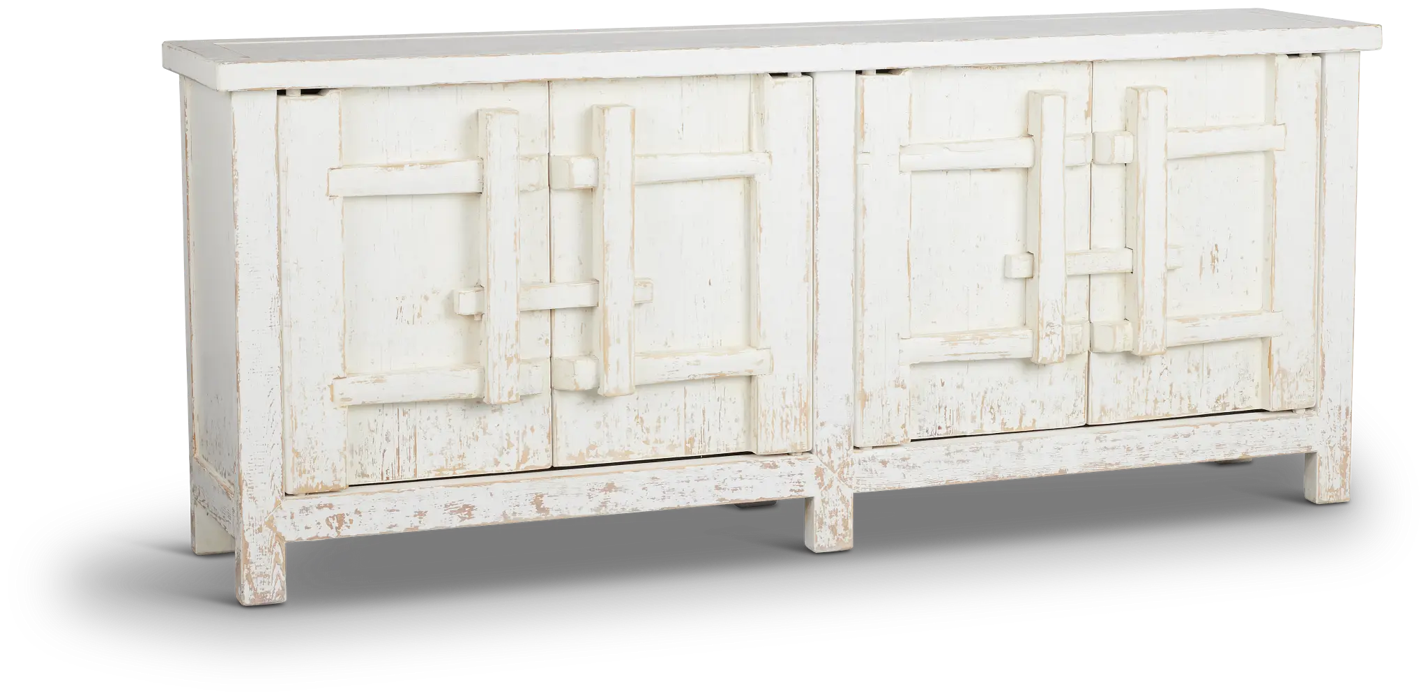 Theo White Four-door Cabinet Theo White Four-door Cabinet