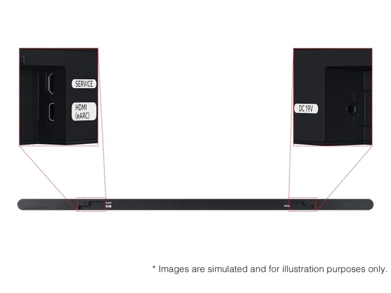 Samsung S-series Soundbar Hw-s800d 3.2.1 Ch Black Soundbar