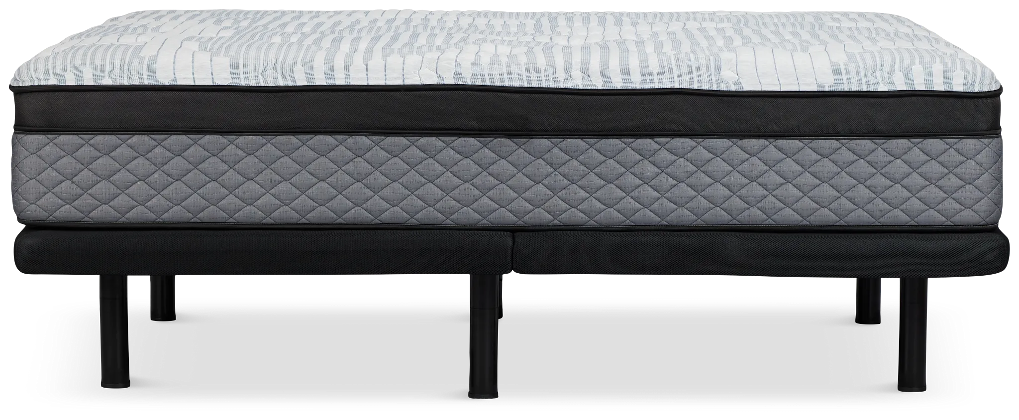 Kevin Charles By Sealy Signature Plush Plus Adjustable Mattress Set