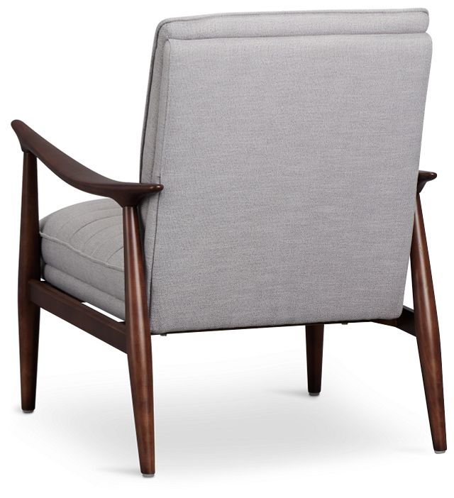 Leith Gray Fabric Accent Chair
