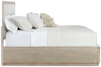 Boca Grande Two-tone Uph Platform Bed