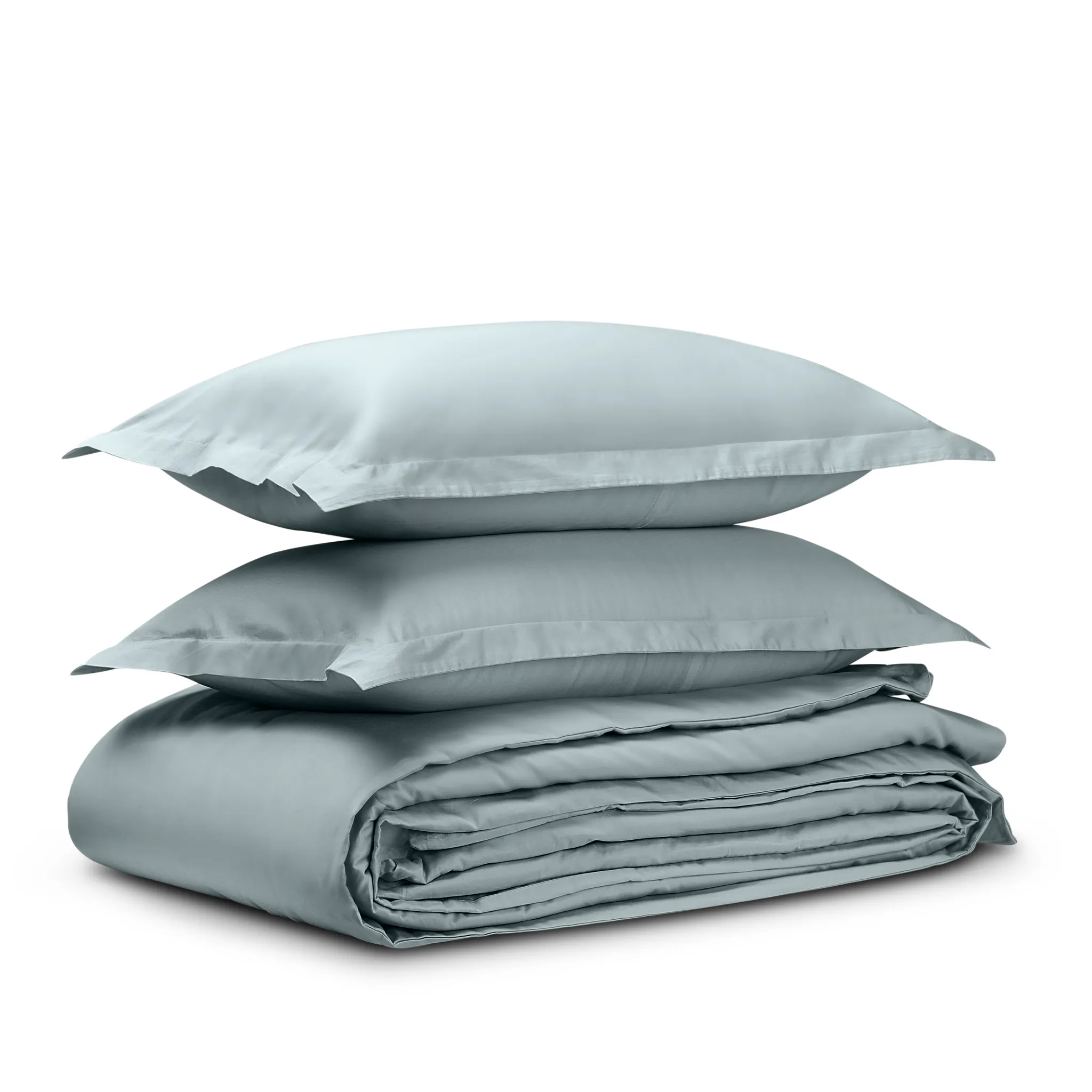 Rest & Renew Organic Cotton Light Blue 300 Thread Duvet Set