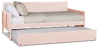 Charleston Pink Panel Trundle Bed