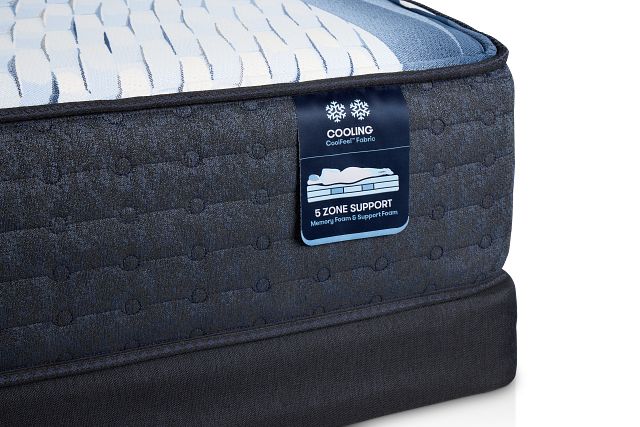 Serta Icomfort Aveda Plush Low-profile Mattress Set