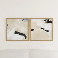 Memphis Ivory Framed Wall Art