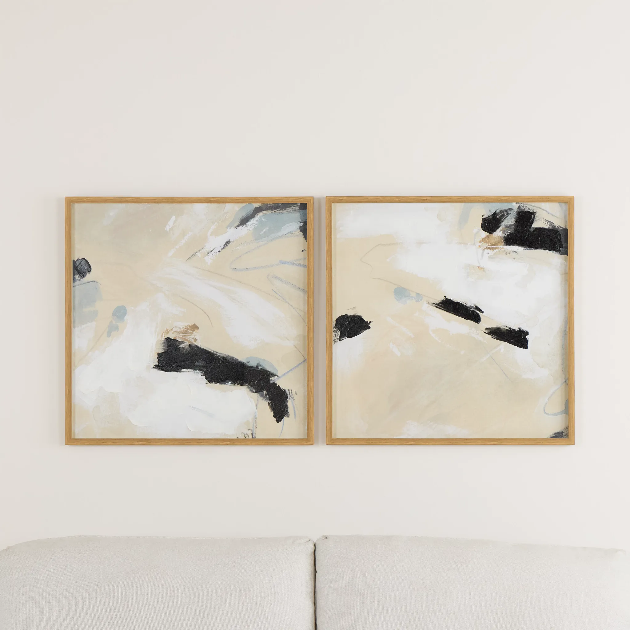 Memphis Ivory Framed Wall Art