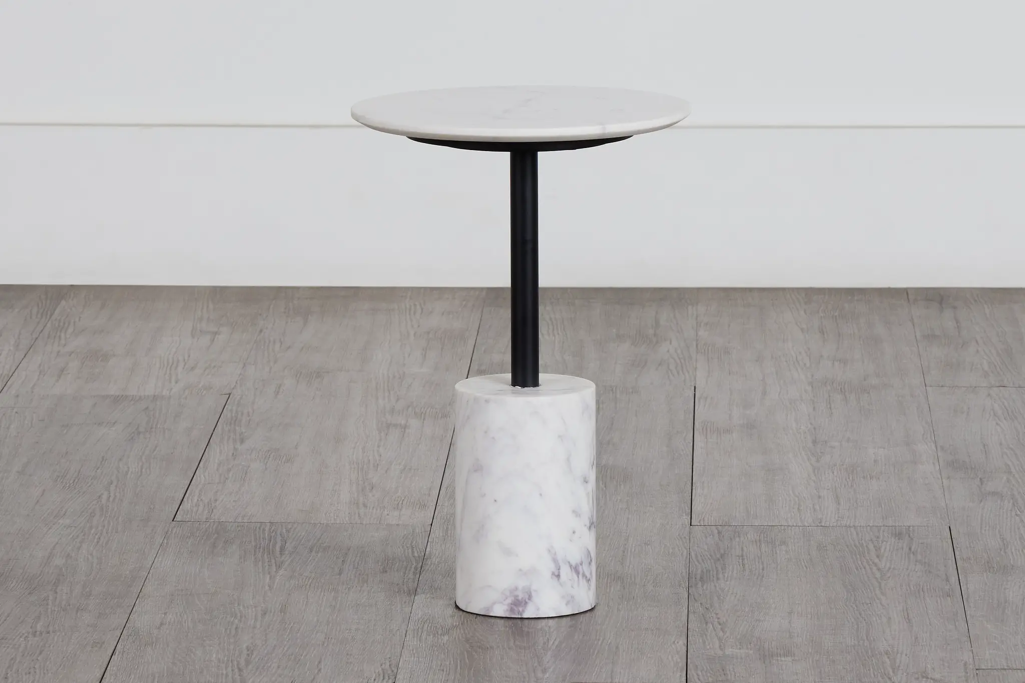 Graham Black Round End Table Graham Black Round End Table