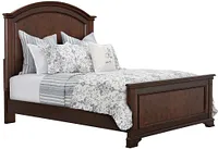 Savannah Dark Tone Panel Bed
