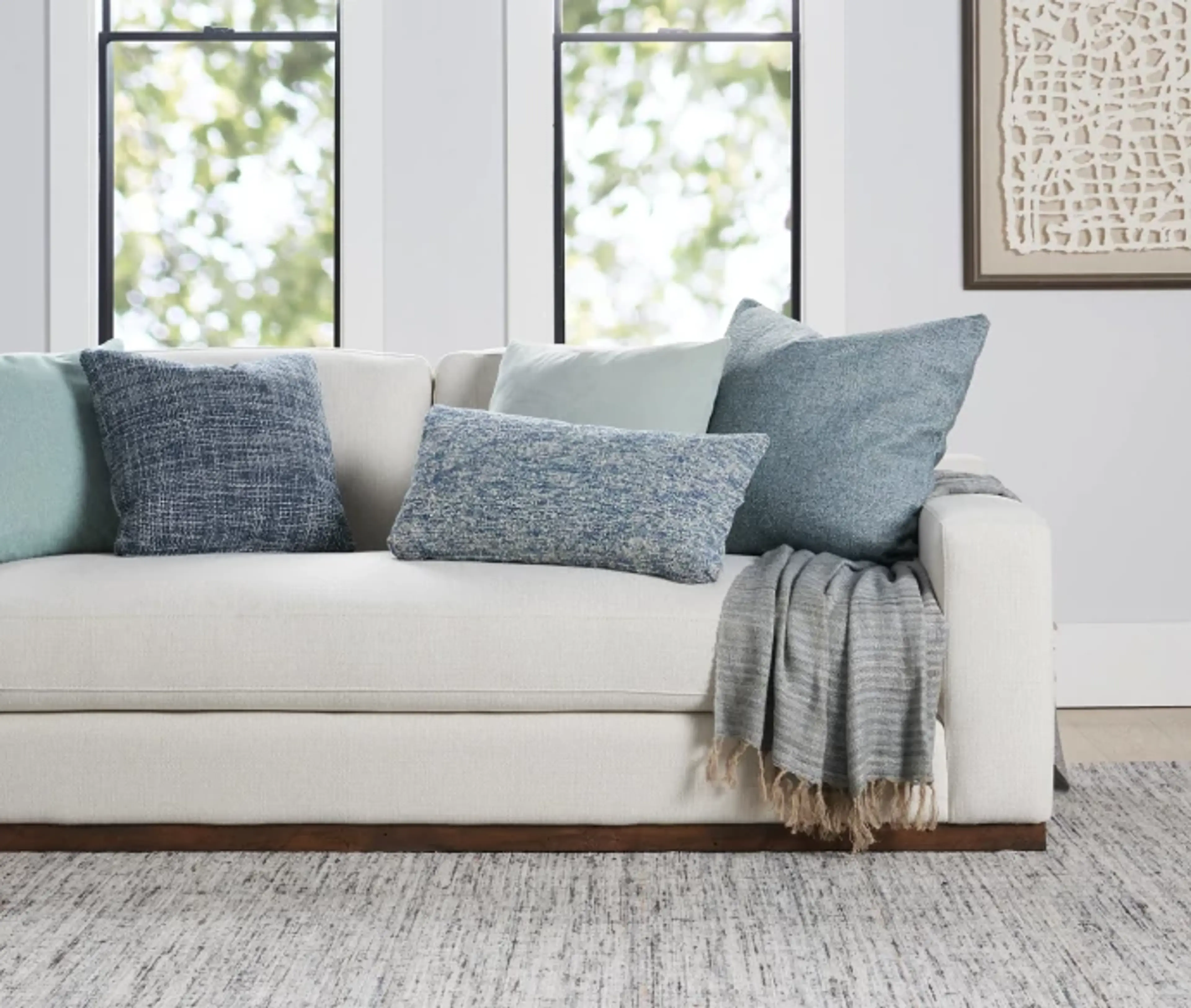 Styling Tips for Living Rooms with White Sectionals