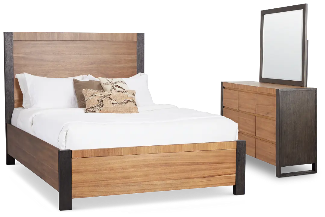 Jackson Two-tone Panel Bedroom Jackson Two-tone Panel Bedroom