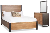 Jackson Two-tone Panel Bedroom