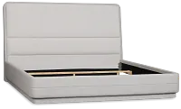 Sinfonia Gray Uph Platform Bed