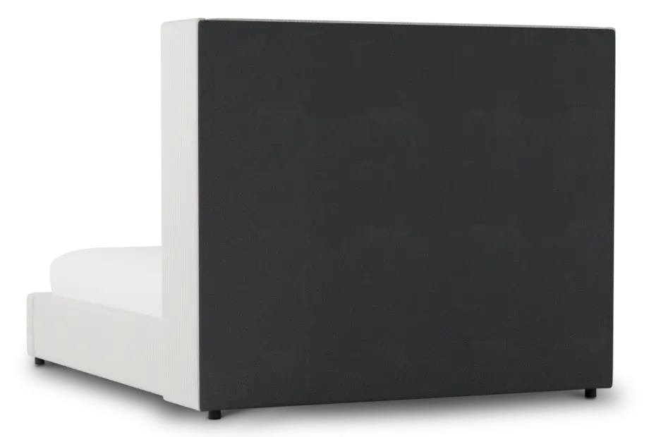 Captiva Lucy Light Beige 60" Upholstered Shelter Bed Captiva Lucy Light Beige 60" Upholstered Shelter Bed