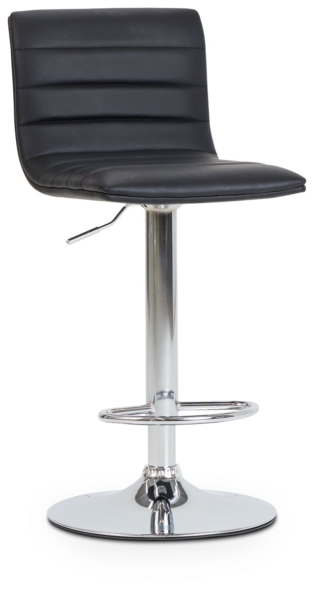 Motivo Black Uph Adjustable Stool