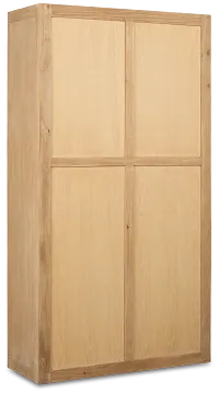 Blyth Light Tone 2-door Bookcase