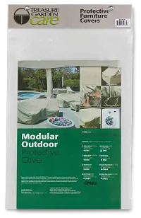 Khaki Modular Armless Piece Outdoor Cover